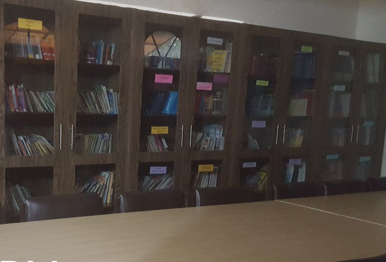 A view of our book library